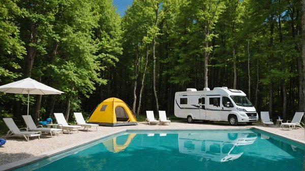 Camping drome avec piscine : le bonheur au cœur de la nature