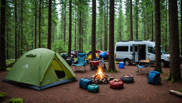Les essentiels à emporter pour un camping réussi