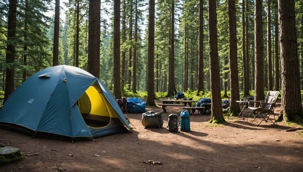Les essentiels de l'équipement de camping pour les débutants