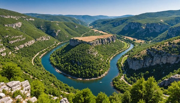 Tourisme ardèche : découvrez l'ardèche depuis le camping 4 étoiles arle blanc