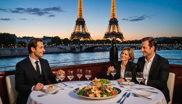 Dîner croisière paris luxe : une expérience gastronomique inoubliable
