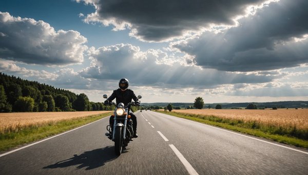 Les meilleures destinations pour un road trip moto près d'angers